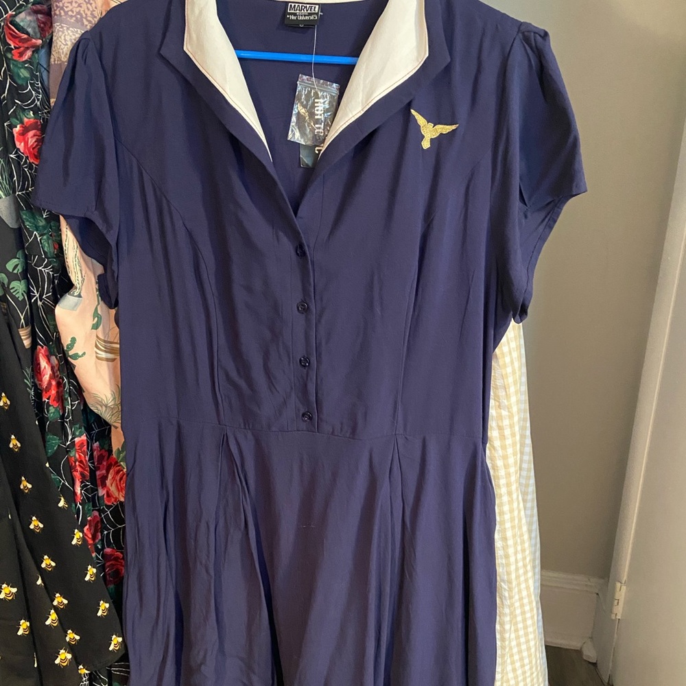 2X rare plus sized NWT Agent Carter dress